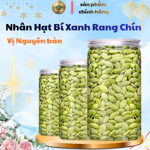 Nhân hạt bí xanh Loại A ăn liền chế biến thực phẩm sản phẩm sạch tốt cho sức khoẻ