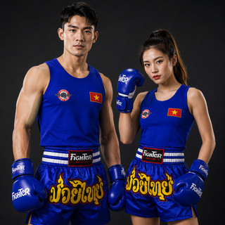 Quần Áo Muay Fighter - Tập luyện và thi đấu Muay Thái, Muay Thái Việt Nam