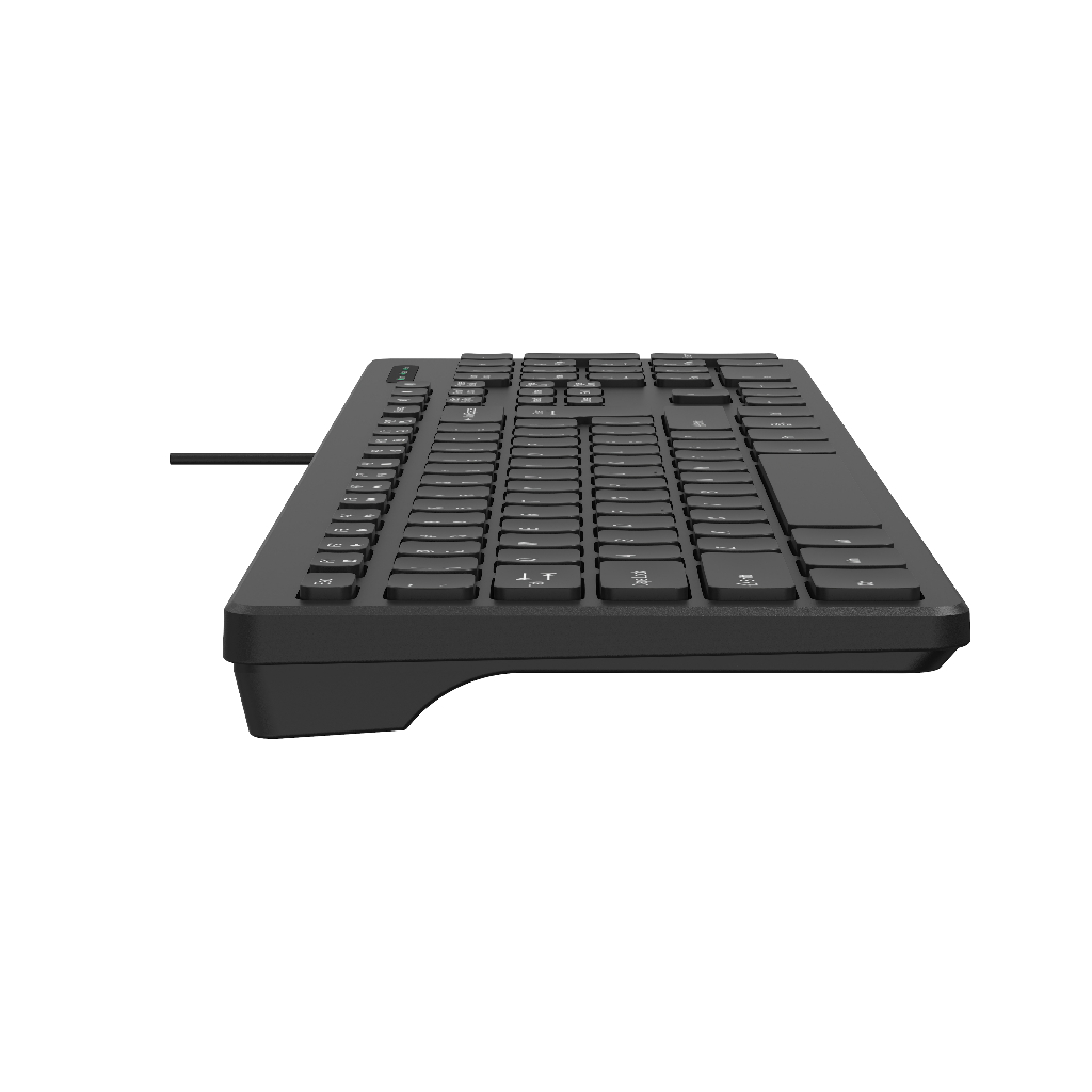 Bàn Phím Có Dây ZADEZ ZK-121 Ver 2 - Độ Bền Phím 5 Triệu Lần Nhấn, Thiết Kế Chiclet Nhỏ Gọn