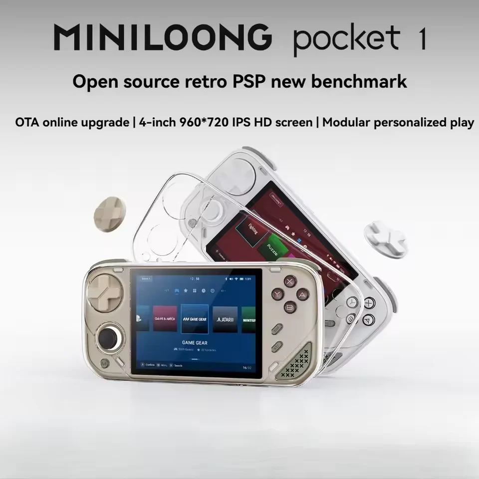Máy chơi game cầm tay Miniloong Pocket 1