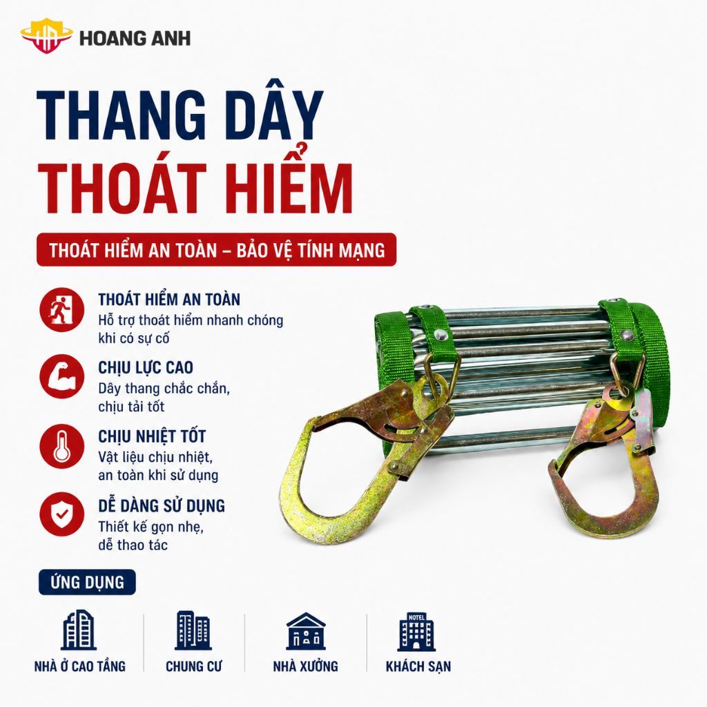 thang dây thoát hiểm