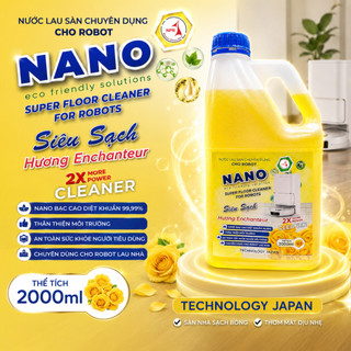 Nước lau sàn robot hút bụi lau nhà 2L - Nước lau nhà cho robot chuyên dụng NANO NPR
