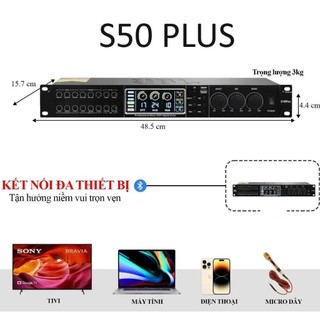 Vang Cơ Karaoke JBprosound S50 Plus, Với Chức Năng Điều Chỉnh Âm Sắc (Bass – Midle – Treble) Riêng Biệt Cho MIC, ECHO