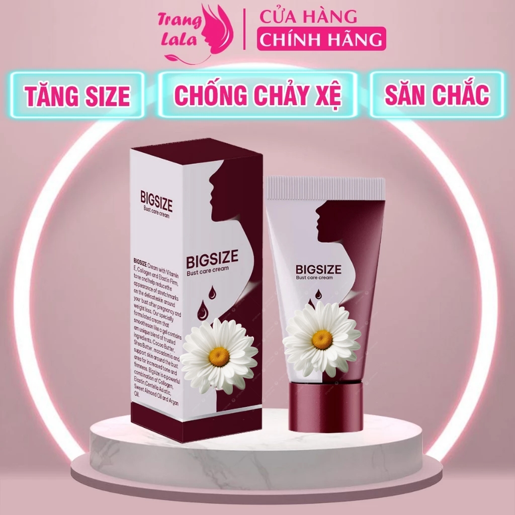 Kem Nở Ngực Bigsize Mỹ Chính Hãng, Kem Nâng Ngực Tăng Vòng 1 Tự Nhiên Săn Chắc, Nâng Ngực Chống Chảy Xệ Sau Sinh