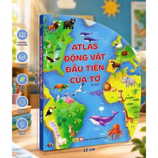 Sách - Atlas Động Vật Đầu Tiên Của Tớ - ndbooks