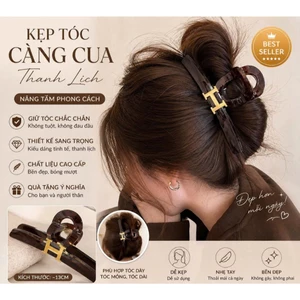 Kẹp tóc càng cua chữ H phong cách Hàn Quốc trẻ trung, cá tính, thanh lịch