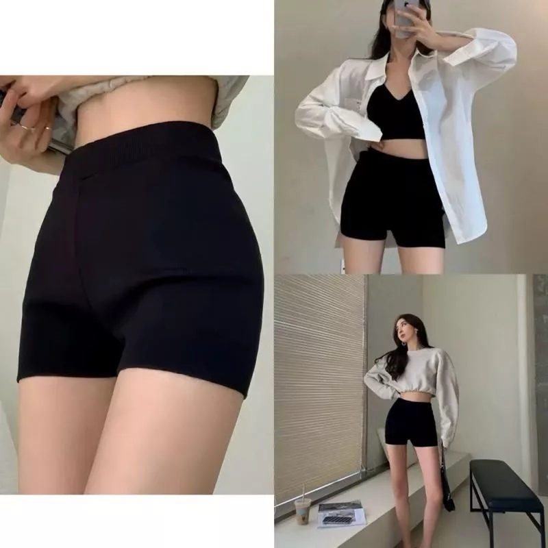 [Peinn] Quần Đùi Nữ Tập Yoga, Quần legging đùi Body Dáng Ôm Boxer Ngắn, Phong Cách Thể Thao Ulzzang chất vải thun cotton
