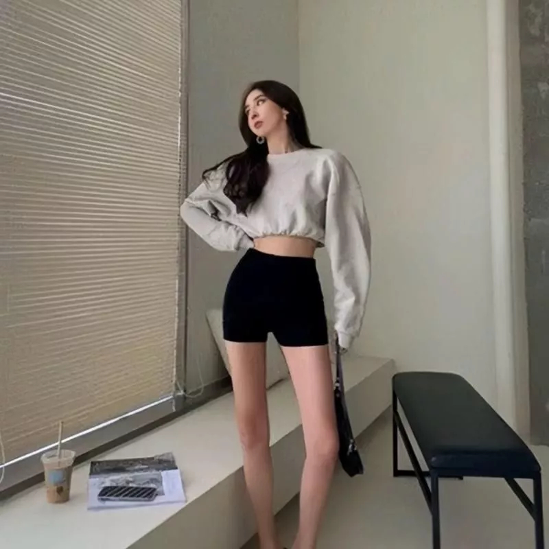 [Peinn] Quần Đùi Nữ Tập Yoga, Quần legging đùi Body Dáng Ôm Boxer Ngắn, Phong Cách Thể Thao Ulzzang chất vải thun cotton