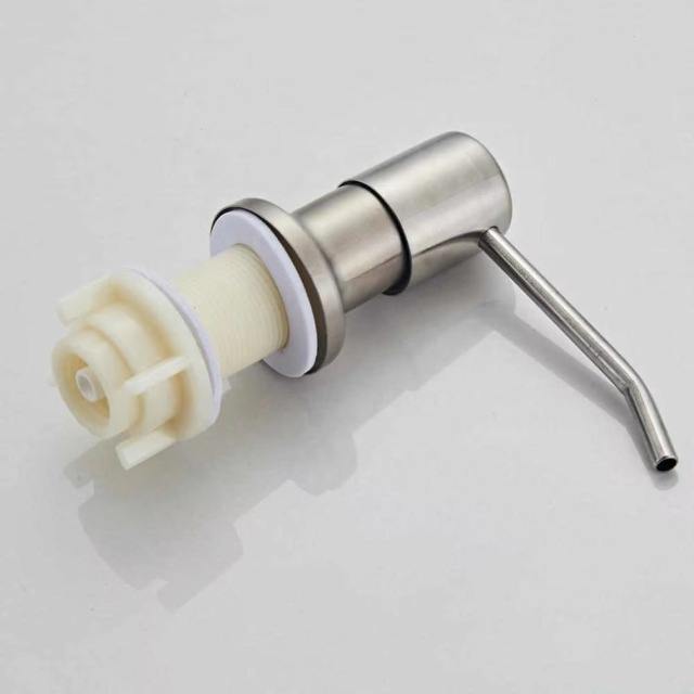 Bộ Vòi Bơm Nước Rửa Chén Gắn Chậu Inox 304, Dụng Cụ Hút Xà Phòng Dây Nối Dài Dùng Trực Tiếp