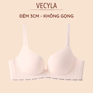 Áo lót nữ A 261 - Áo ngực nữ thời trang không gọng nâng ngực tạo khe, hình giọt nước, chất su cao cấp BC_CHIC LINGERIE