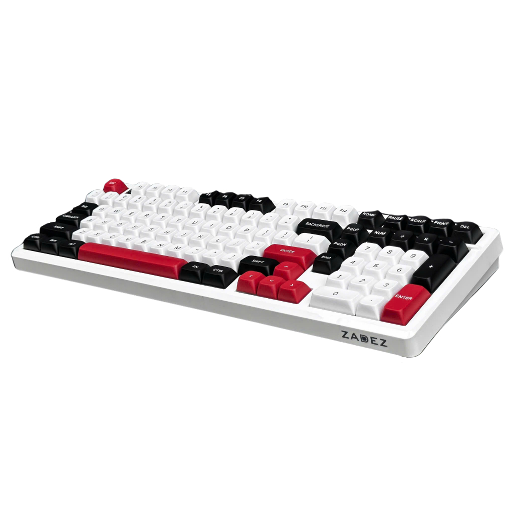 Bàn Phím Cơ Gaming ZADEZ GK-98NW - Ba Chế Độ Kết Nối, Layout 98%