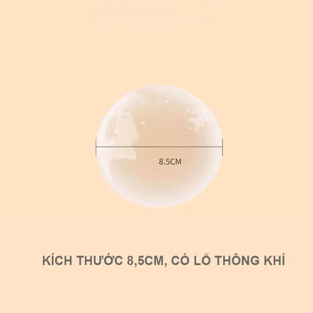 💥 Miếng dán ti silicon hộp 1 đôi. Thông hơi.  miếng dán tự thân tái sử dụng nhiều lần