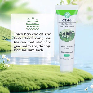 Sữa Rửa Mặt Tinh Chất Sữa Bò Thorakao 120g