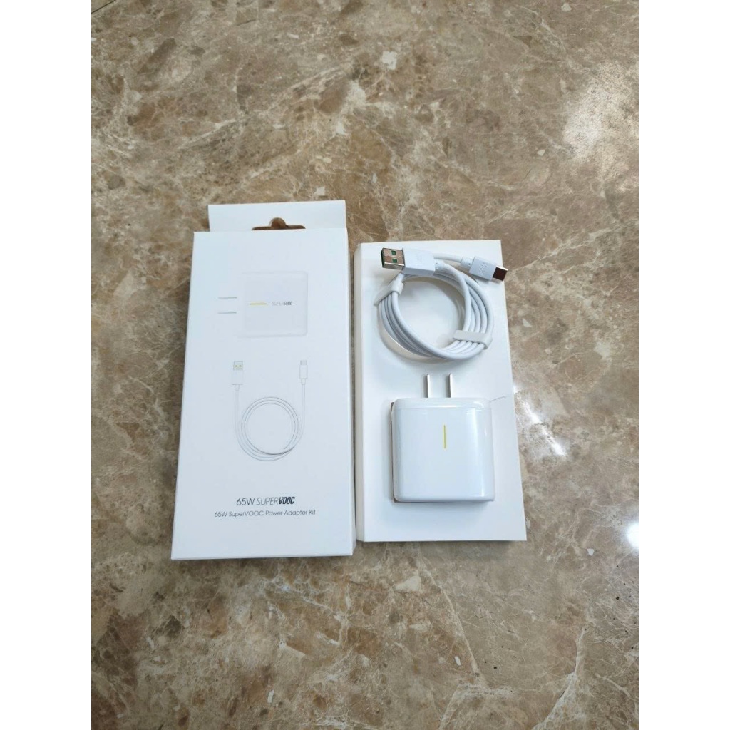 Bộ Sạc Nhanh SuperVOOC 65W-80W-100W-120W Cho Oppo, Realme, OnePlus Kèm Cáp Sạc Siêu Nhanh