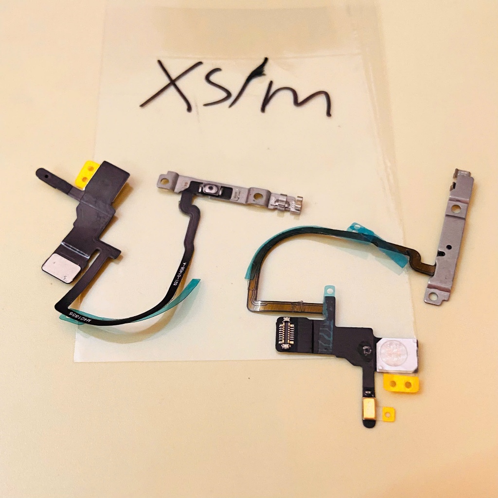 Dây đèn flash ( dây nút nguon ) zin máy XS và XSMax