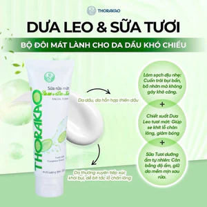 Sữa Rửa Mặt Dưa Leo & Sữa Tươi Thorakao 100g