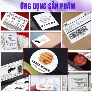 QUAFF Giấy decal  A4 165GSM – Mờ/Bóng – Chống nước, bám dính tốt, sẵn sàng cho DIY và in nhãn