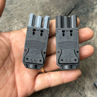 Combo 6 Khớp Nối Nhanh Dây Điện Có Cổng Mass 2P/3P – Jack Nối Điện Chịu Tải Cao, Kết Nối Nhanh