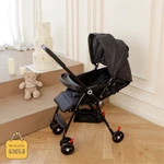Xe đẩy nôi trẻ em gấp gọn 2 chiều 3 tư thế, xe đẩy xoay chiều 3 in1 cao cấp nhãn hiệu New Beginning — ảnh 8