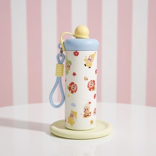 Bình Nước Giữ Nhiệt Hoạt Hình Dễ Thương 600ml | Bình Nước Inox 316 Cute Mang Đi Học Đi Làm