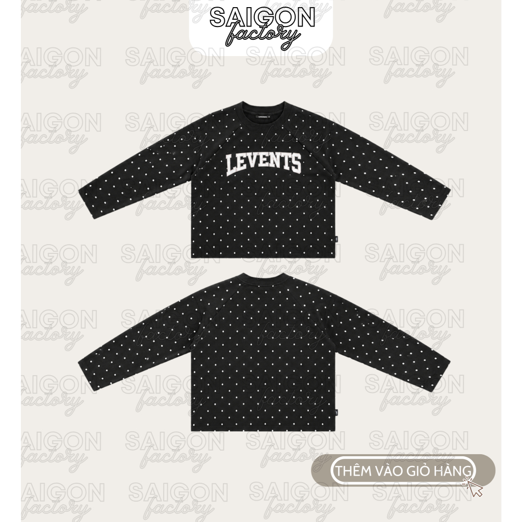 [MỞ BÁN] Áo thun Dài Tay Long Sleeve Raglan Chấm Bi V2 Chất liệu Cotton 250gsm Dày Dặn Đứng Form | BigBuy360 - bigbuy360.vn