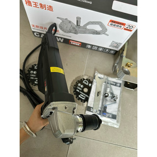 Máy cắt tường 2 lưỡi 156 không chổi than Caowang đen CE1568 3800W siêu khoẻ