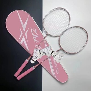 Sét 2 vợt cầu lông đủ màu chất liệu hợp kim sắt hang đẹp, vợt cầu lông giành cho học sinh, sinh viên