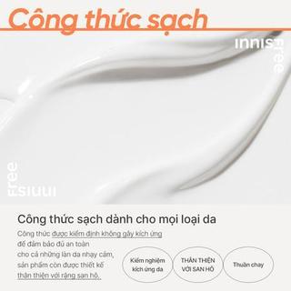 Kem chống nắng Innisfree Long Lasting kiềm dầu lâu trôi Daily mild SPF50 60ml