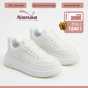 Giày Nữ Thể Thao Độn Đế 5cm Phong Cách Thời Trang Cá Tính Sneaker Form Đẹp Basic Full Box