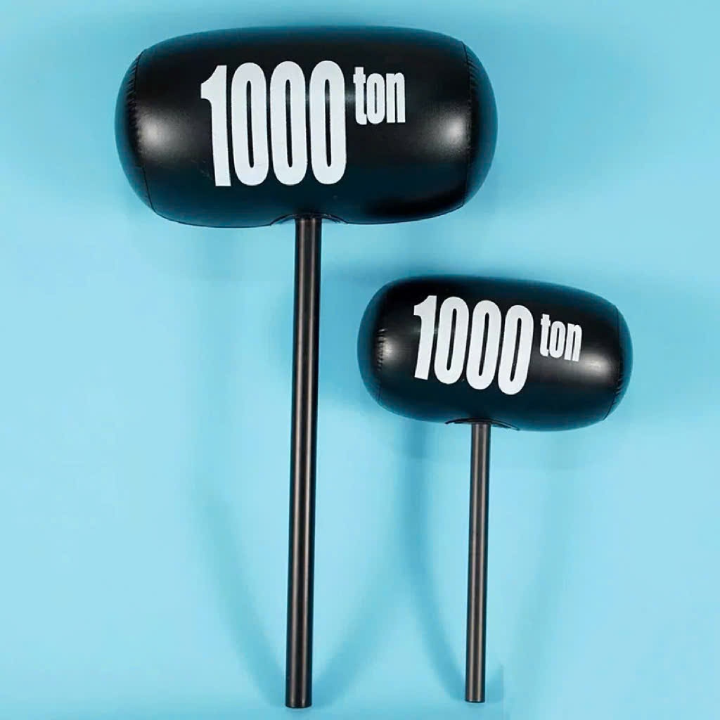 Búa 1000 tons - Đồ chơi búa cao su bơm hơi vui nhộn
