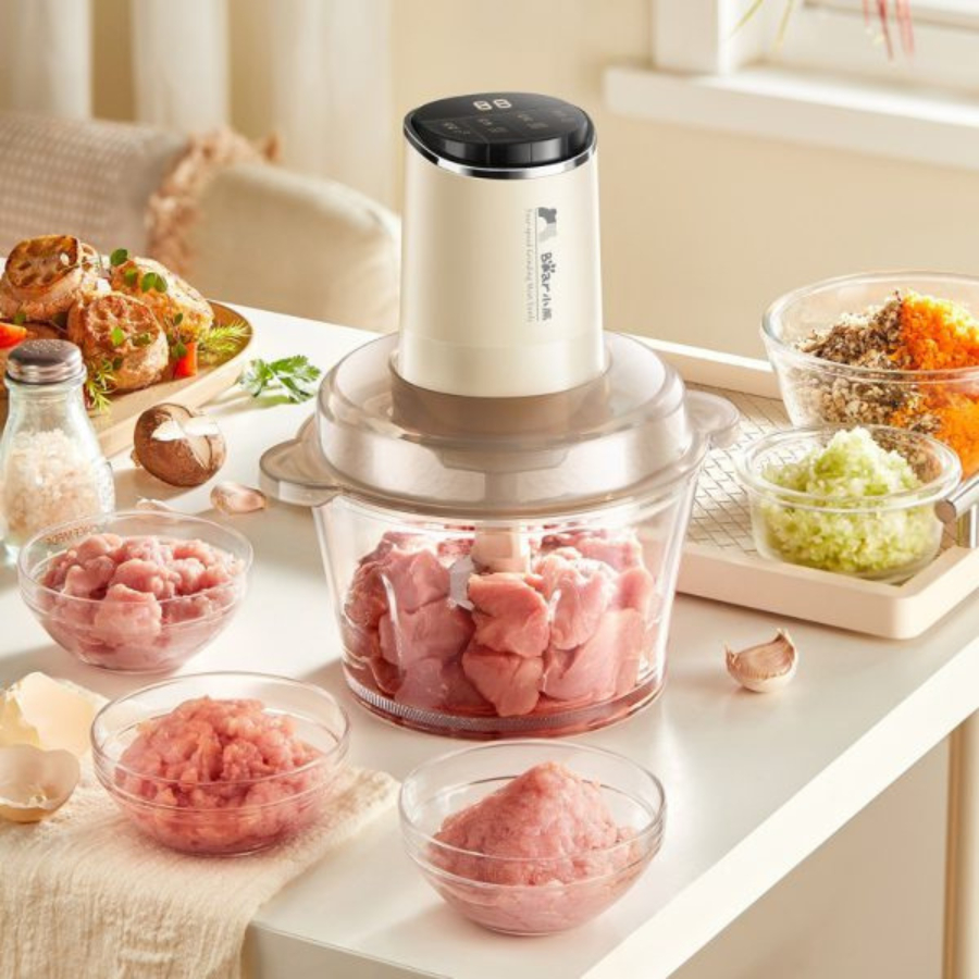 Máy Xay Đa Năng Bear 2L CH-5H03L (QSJ-F03T2) - Công Suất 300W, Cối Thủy Tinh - Hàng Chính Hãng
