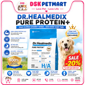 Thức Ăn Hạt Dr.Healmedix Hypoallergenic Pure Protein Cho Chó Dị Ứng - Túi 1.5kg