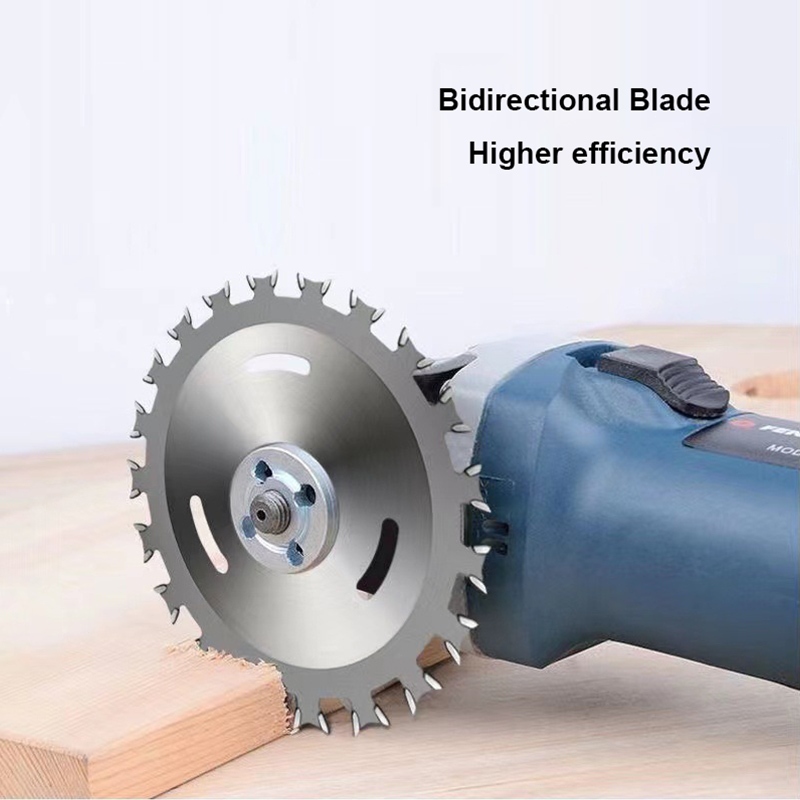 ✨Homie✨Lưỡi cưa, cắt gỗ 2 chiều Makita( 110mm)/ răng hai chiều Lưỡi cưa máy mài góc 4 inch Lưỡi cưa cắt tròn chế biến gỗ