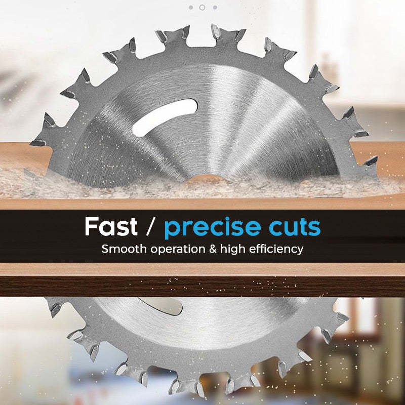 ✨Homie✨Lưỡi cưa, cắt gỗ 2 chiều Makita( 110mm)/ răng hai chiều Lưỡi cưa máy mài góc 4 inch Lưỡi cưa cắt tròn chế biến gỗ