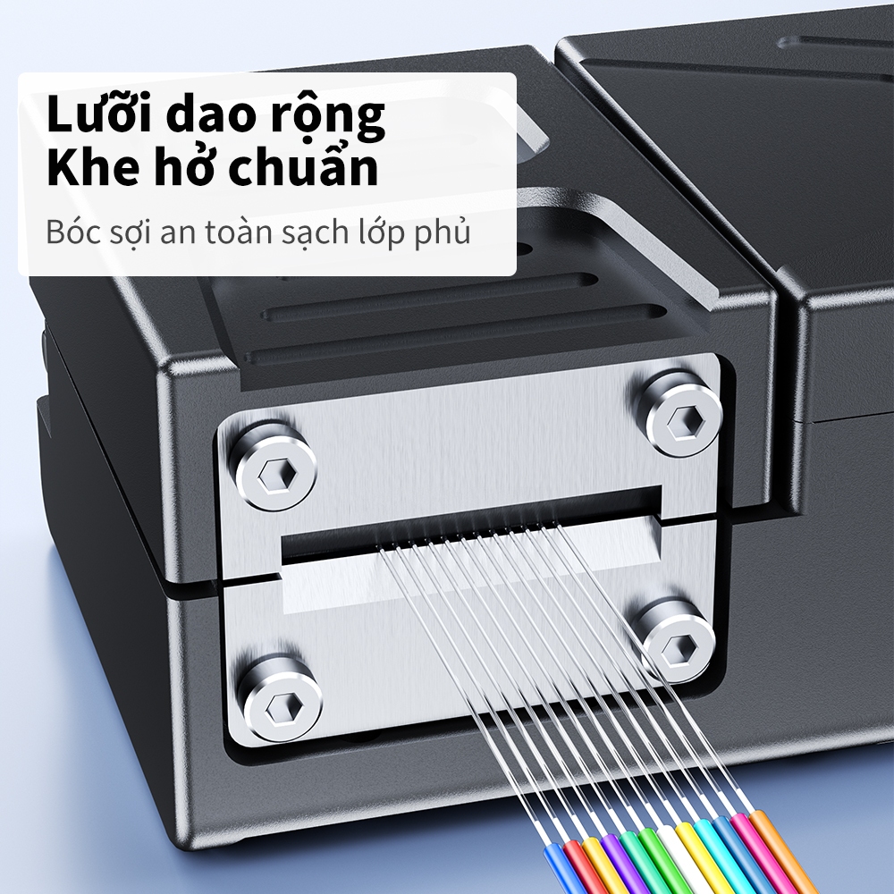 Kìm Tuốt Sợi Quang H9 Tuốt Pigtail, Sợi Trần, Cáp Quang 1-48 Lõi Hợp Kim Nhôm Hàng Sẵn TP.HCM
