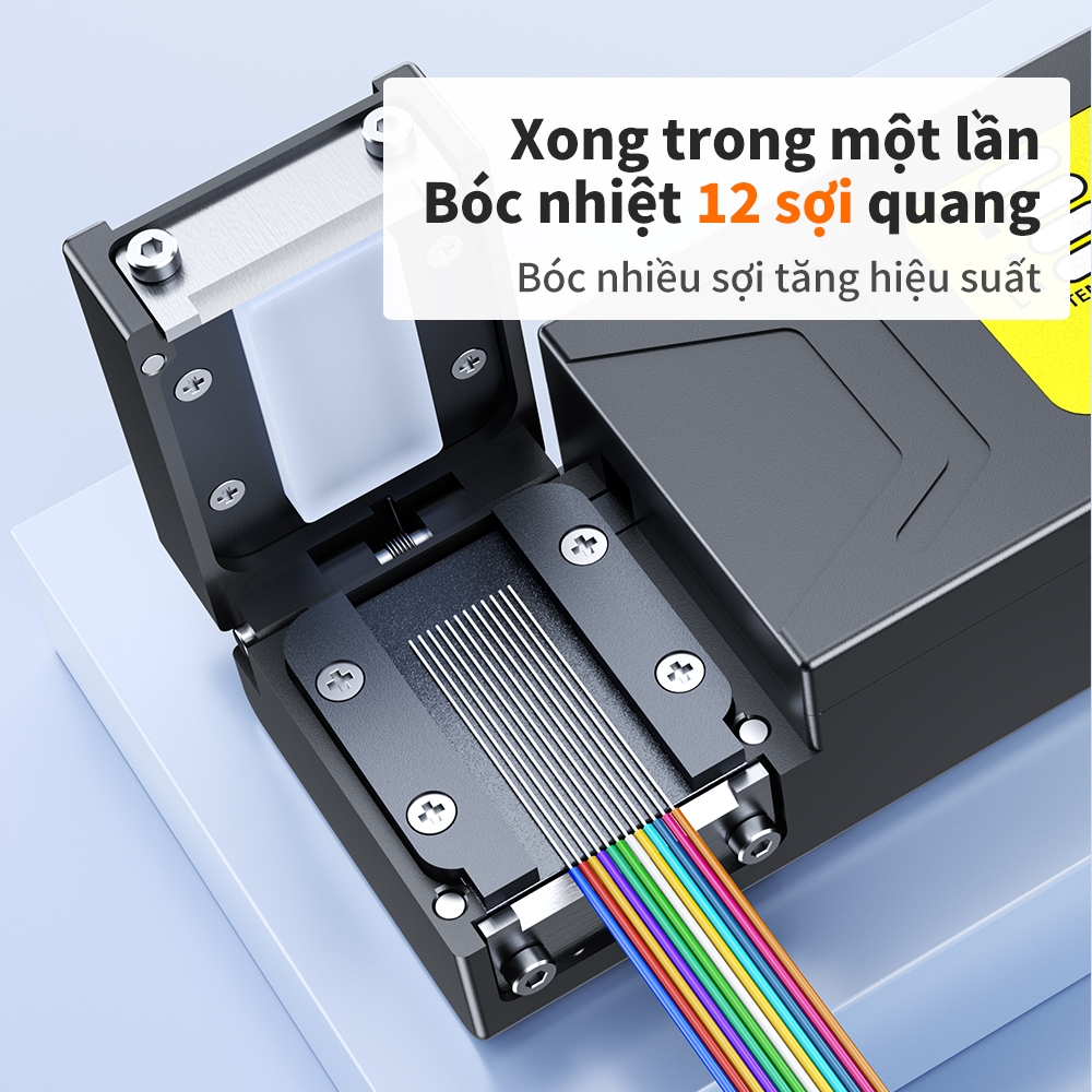 Kìm Tuốt Sợi Quang H9 Tuốt Pigtail, Sợi Trần, Cáp Quang 1-48 Lõi Hợp Kim Nhôm Hàng Sẵn TP.HCM
