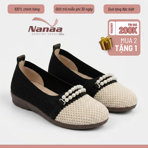 Giày Nữ Đế Bệt Canvas Ba Màu Êm Nhẹ Thoáng Khí Giày Lười Form Chuẩn Phong Cách Basic Thanh Lịch
