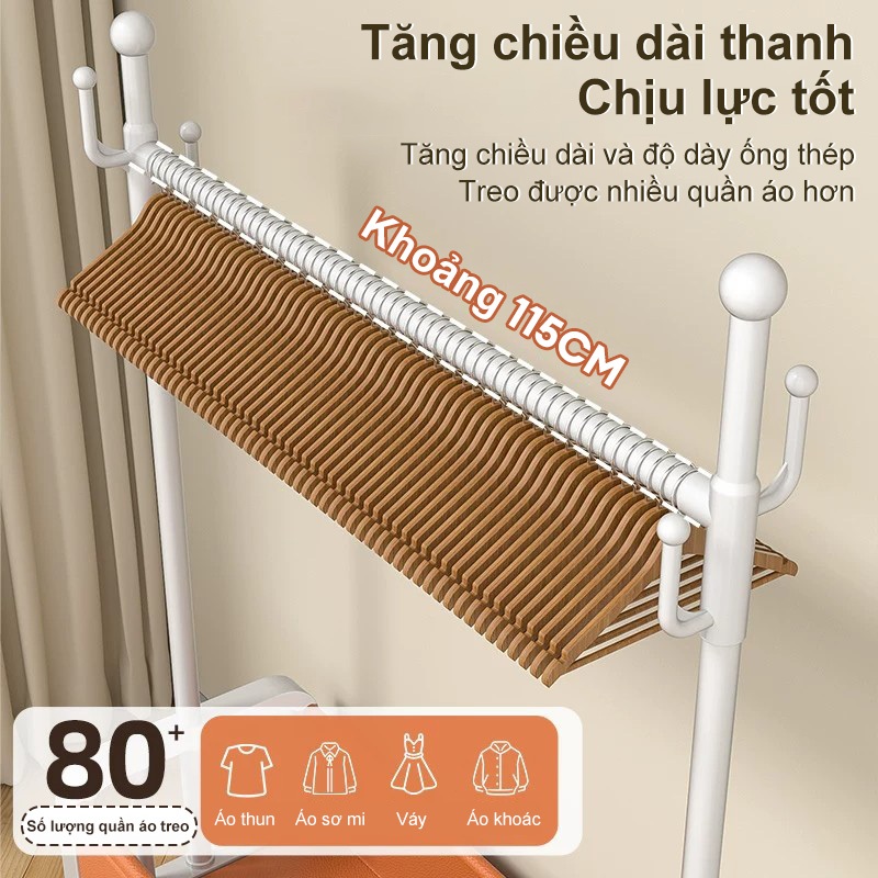 𝐎𝐥𝐢𝐟𝐞 Giá Treo Quần Áo Giá Trị Cao Cây Treo Quần Áo Trong Phòng Dung Lượng Lớn Cây Treo Đồ Decor