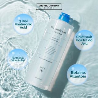 Nước Hoa Hồng Dưỡng Ẩm Da AVCA Pore Toner (1000ml) MP1538 – Hỗ Trợ Thu Nhỏ Lỗ Chân Lông, Kiềm Dầu, Dịu Nhẹ Cho Da