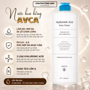 Nước Hoa Hồng Dưỡng Ẩm Da AVCA Pore Toner (1000ml) MP1538 – Hỗ Trợ Thu Nhỏ Lỗ Chân Lông, Kiềm Dầu, Dịu Nhẹ Cho Da
