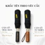 Ô gấp gọn Classic Palermo Umbrella/Khắc tên lên cán gỗ/Che nắng,che mưa, đóng mở tự động <1000 lần