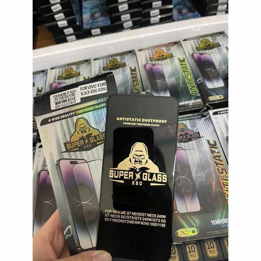Kính cường lực KingKong SUPER GLASS dành cho iPhone X/ XSMax/ 11/12/13/14/15/16/17 ProMax