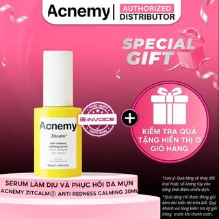 Serum Làm Dịu Và Cân Bằng Hệ Vi Sinh, Giảm Đỏ Và Kháng Khuẩn Acnemy Zitcalm Serum