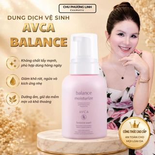 DUNG DỊCH VỆ SINH PHỤ NỮ AVCA BALANCE MOISTURIZE WASH 300ML MP1539