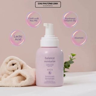 DUNG DỊCH VỆ SINH PHỤ NỮ AVCA BALANCE MOISTURIZE WASH 300ML MP1539