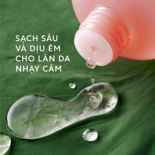 [Cocoon] Nước tẩy trang sen Hậu Giang Sạch Bụi Siêu Mịn, Dịu Êm Cho Da Rất Nhạy Cảm Cocoon 500ml