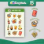 Bộ Sticker Việt Nam, Hình Vẽ Tay Tuổi Thơ, Decal Chống Nước Trang Trí Đồ Dùng Cá Nhân - Thế Giới In Ấn