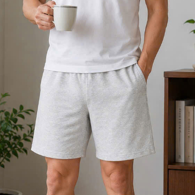 Quần Đùi Nam Mặc Nhà OHANLY – Quần Đùi Nam Cotton Form Suông Co Giãn Mặc Nhà Đi Chơi Thể Dục Basic