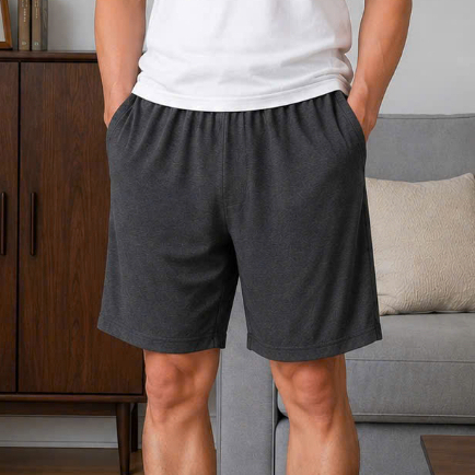 Quần Đùi Nam Mặc Nhà OHANLY – Quần Đùi Nam Cotton Form Suông Co Giãn Mặc Nhà Đi Chơi Thể Dục Basic
