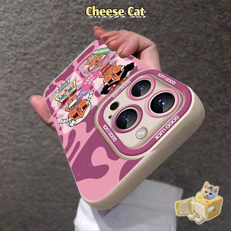 cho Crying Bae Ốp lưng iPhone họa tiết da báo cho iPhone 16 Pro Max 17 Air 14 13 15 Plus 11 12 Xs Max XR 7 Plus 8 SE